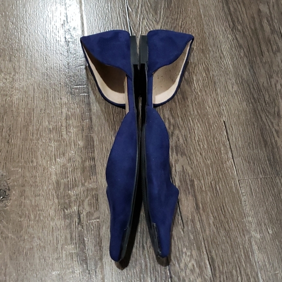 Zara Faux Suede Pointed Flats - Picture 4 of 4